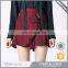 Flowy Summer Burgundy Jean Shorts Sets Plum Ladies Pants