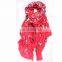 modal cashmere blend fashion butterfly print infinity lady scarf