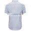 T-MSS016 No Pocket Short Sleeve Mens Business Casual Male Office Shirt