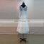 Gorgeous A-line Scoop Neck Long Sleeve Wedding Dress Knee Length