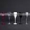 Wholesale plastic champagne glass flute with logo printed
