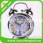 Metal bell ring the alarm clock Watch the clock creative cartoon clock