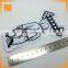 custom silicone adhesive stickers