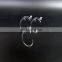High quality acrylic electronics plastic watch display c-ring