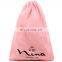 Wholesale cotton flannel drawstring shoe bag for packing shoes