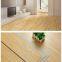 SPC floor plastic flooring sheet tiles slotted click lock 3.2mm thickness 0.4mm wear layer