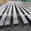 China standard black steel square pipe promotion