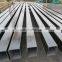 2.5 Inch galvanized 200x200 square steel pipe for building