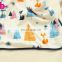Forest And Fox Design 100% Polyester Coral Fleece Very Soft Comfortable Thick Wool Baby Blanket Animal
