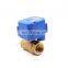 CWX15n  2 Way AC DC9-24V 220V Actuator DN20 Ball Valve Electric Delivery Valve and Control Valves Bronze for Chilled Water