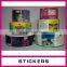 water bottle self adhesive label stickerr