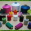2015 new recycled manufacturers open end cotton polyester blended spandex covered yarn free yarn samples HB969