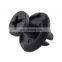 100Pcs Car 8mm Hole Plastic Rivets Fastener Push Clip Black Door Trim Panel Retainer Fastener Clips for Toyota Hond
