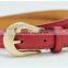 Fashion woman colorful PU waist belt