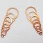 Copper Washer Brass Flat Washer 12MM*18mm*1mm Solid Washer Flat