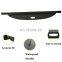 Black Car Interior Waterproof OEM New Collapsible Back Parcel Shelf Retractable Bed Tonneau Cargo Cover for Santafe IX45