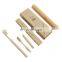 Hot Selling Charcoal Bristles Bamboo Toothbrush 100% Organic Adult Bamboo Toothbrush