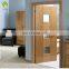 Villa entrance teak wood main double door design with glass