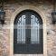 Various wrought iron main entrance double grills doors design