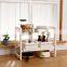 2  tier Foldable multifunctional cabinet organizor expandable plastic  kitchen under sink rack shelf under sink organizer
