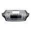 Car accessories for Audi Q7 front grill change to RSQ7 frame quattro style facelift mesh honeycomb grille 2016-2019