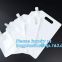 liquid soap pouch hand santinizer bag shaped packaging, Stand Up Liquid Soap Spout Pouch Bag, wash fluid liquid soap bag