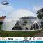 Hot sale big outdoor party half sphere tent/dome tent for outdoor events