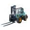 3.5 Ton off-road rough terrain forklift,4x4 Diesel forklift truck