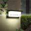Indoor Outdoor Garden Yard Wall Lamp Square Round Mount Modern Nordic LED Wall Light