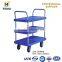 LG01 Heavy-duty Steel Platform Trolley Hand Pull Trolley