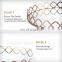 Modern Decorative Snack Wedding Appetizer Serving Mirror Tray