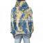 Factory Customized Logo Tye Dye Sweatshirt Fleece Cotton Blank Oversized Tie Dye Hoodie