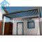 Electrical Opening Louvre Roof Pavilion Aluminum Pergola 3x3 For Outdoor Living
