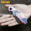 Folding knife New outdoor camping knife pocket knife popular custom 3D printed totem handle
