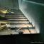 CHinese supplier wholesale warm white linear LED aluminum profile light downward from the adhesive steps of the theatre