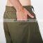 High Quality Quick Dry Breathable Workout Training Sportswear Gym Shorts Zipper Side Pocket Casual Fitness Running Pants For Men