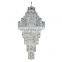 Modern Postmodern Luxury Long Crystal Chandelier Pendant Lamp for Villa Living Room Duplex Building Staircase