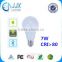 factory price E27 AL+PC 7W LED bluetooth bulb
