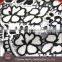 Wholesale products china black and white flower embroidered accessories water soluble lace fabric