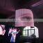 led curtain/flexible led screen/soft led displays /Big RGB LED display p30 transparent soft led mesh curtain LED display