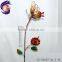 metal honey bee decorations with bee rain gauge stake