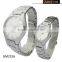 Couples Stainless Steel Silver Watch
