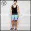 Mid Length Swim Short In Pastel Dip Dye