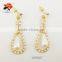 elegant unexpected bottom price dangling trendy bijoux white artificial pearl drop earrings