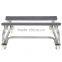 Simple galvanized boat trailer