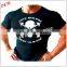 custom the high quality plain bodybuilding t-shirts for men
