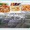 Extruder puff snack fryer machine
