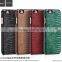 HOCO Back Case for iPhone 6s Luxury Real Leather Full Rubber Cover for iPhone 6 Classic Lizard Shell Platinum Series MT-5811