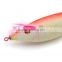 CHS015 big belly luminous squid jig hook stainless steel hard shrimp lure for octopus saltwater fishing