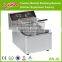 Stainless Steel Counter Top Electric Fryer ,Single Basket,8 liters,3.25KW, BN-12L